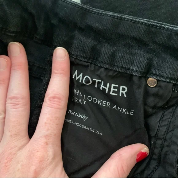 MOTHER The Looker Ankle Fray Jean - Picture 5 of 5